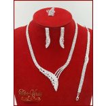 Cirkónia ékszer-szettek 4:1-ben DANNH-190509.