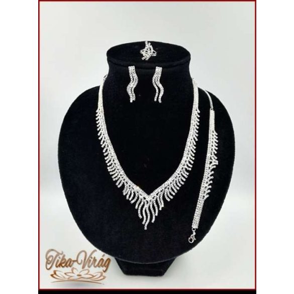 Cirkónia ékszer-szettek 4:1-ben DANNH-190510.