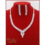 NYAKÉK SZETT CIRKÓNIA- KRISTÁLY-KÖVEKKEL ÉS KRISTÁLY-STRASSZAL DANNH-191005.