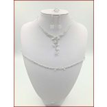 Cirkónia ékszer-szett 4:1-ben DANNH-21601