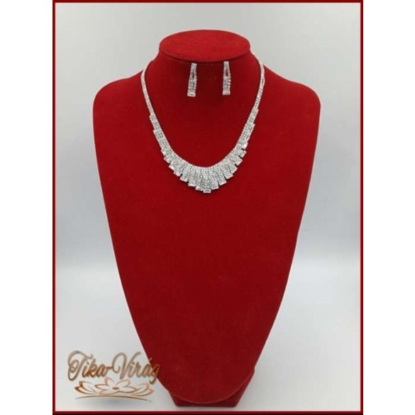 NYAKÉK SZETT CIRKÓNIA KÖVEKKEL DLGGL-190705.