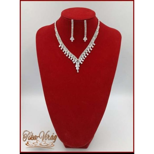 NYAKÉK SZETT CIRKÓNIA KÖVEKKEL DLGGL-191002.