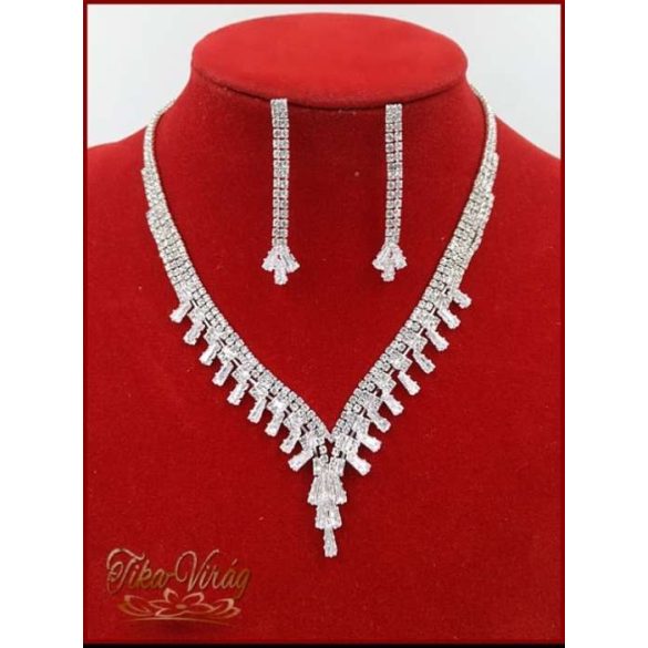 NYAKÉK SZETT CIRKÓNIA KÖVEKKEL DLGGL-191002.