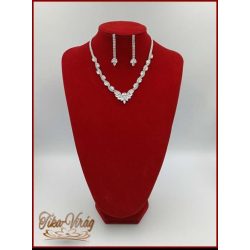   NYAKÉK SZETT CIRKÓNIA- KRISTÁLY-KÖVEKKEL ÉS KRISTÁLY-STRASSZAL  DLGGL-191003.