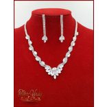 NYAKÉK SZETT CIRKÓNIA- KRISTÁLY-KÖVEKKEL ÉS KRISTÁLY-STRASSZAL  DLGGL-191003.