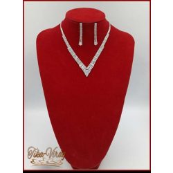 NYAKÉK SZETT CIRKÓNIA KÖVEKKEL DLGGL-191006.