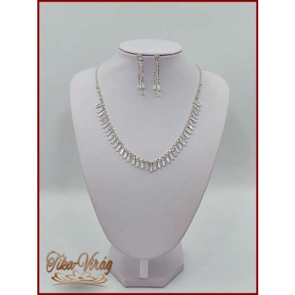 NYAKÉK-SZETT CIRKÓNIA KÖVEKKEL DLGGL-21803.