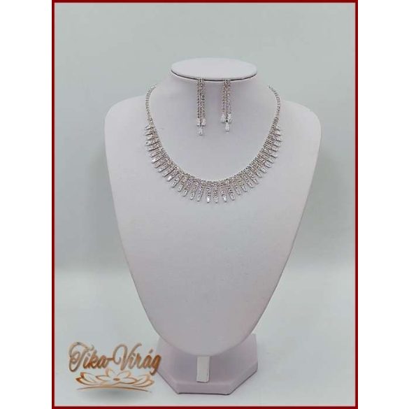 NYAKÉK-SZETT CIRKÓNIA KÖVEKKEL DLGGL-21804.