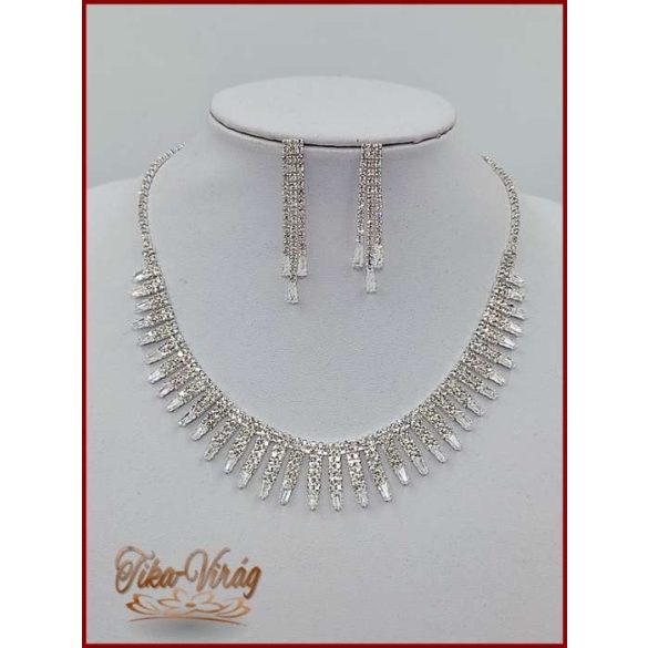 NYAKÉK-SZETT CIRKÓNIA KÖVEKKEL DLGGL-21804.