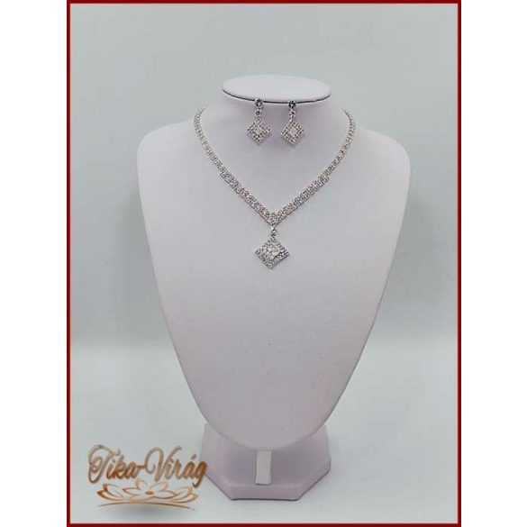 NYAKÉK-SZETT CIRKÓNIA KÖVEKKEL DLGGL-22404