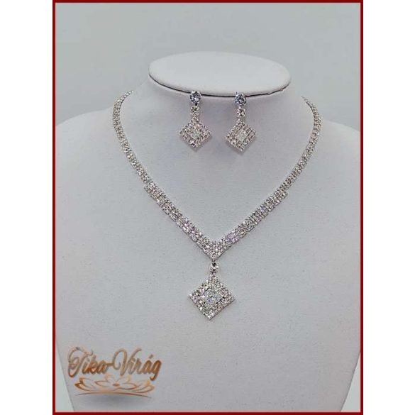 NYAKÉK-SZETT CIRKÓNIA KÖVEKKEL DLGGL-22404