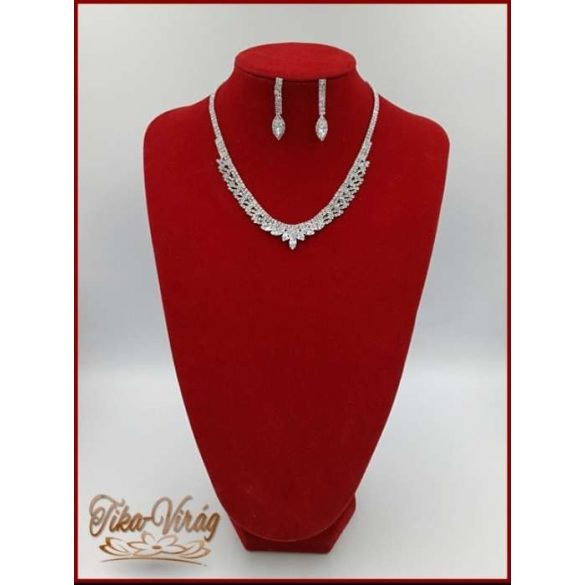 NYAKÉK SZETT CIRKÓNIA KÖVEKKEL DLGGL-22603