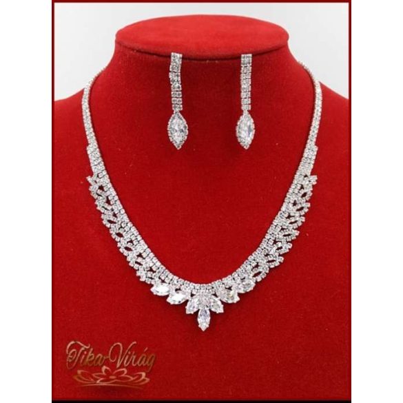 NYAKÉK SZETT CIRKÓNIA KÖVEKKEL DLGGL-22603