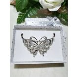 Brosstű Díszdobozban Lepkés 
