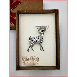 Brosstű Díszdobozban Őzike E5769-160517.