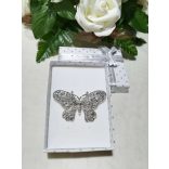 Brosstű Díszdobozban Lepkés 