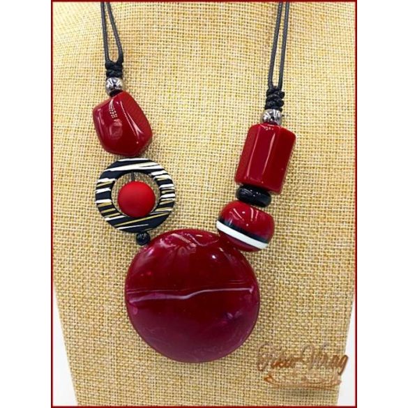 Divat-ékszer BORDÓ 