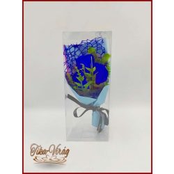 SZAPPANRÓZSACSOKOR DÍSZDOBOZBAN kék 