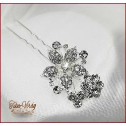 Strasszos hajtű QQH-4.