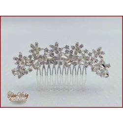   KÖVEKKEL DÍSZÍTETT STRASSZOS KONTYTŰ 11 CM X 3 CM YJ-22618.