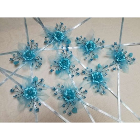 Csuklódísz türkizkék