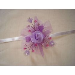 Csuklódísz lila-pink