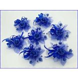 Királykék csuklódísz gyöngysoros pánton