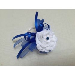 Csuklódísz Fehér-kék