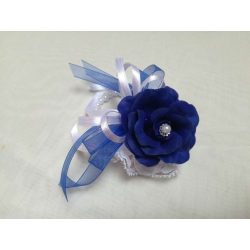 Csuklódísz Király-kék-Fehér