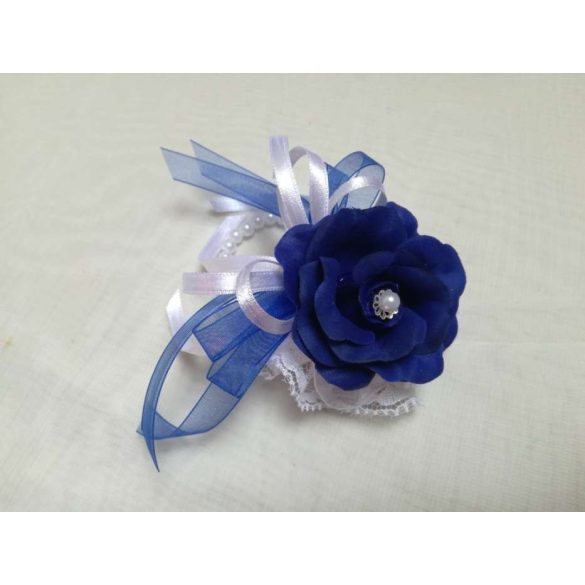 Csuklódísz Király-kék-Fehér