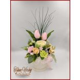 Vegyes színű szappanvirág-box