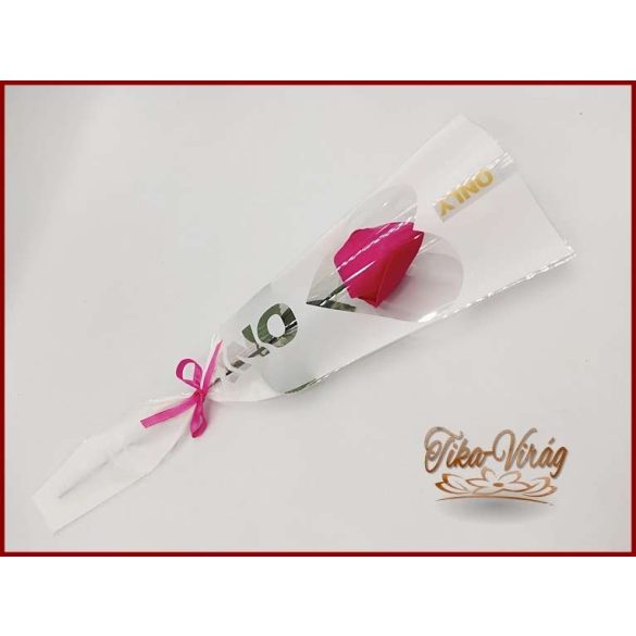 Pink színű szappan tulipán díszcsomagolásban 193555.