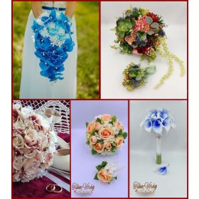 Esküvői örök virágdíszek