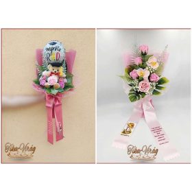 Ballagási szappan-virág örökcsokrok