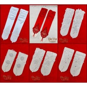 Menyasszonyi, báli kesztyűk