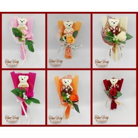 Macis szappan-virág csokor