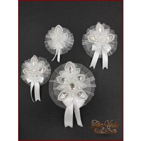 Kitűzők, bokréták