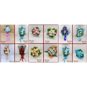 Szappan-virág csokrok