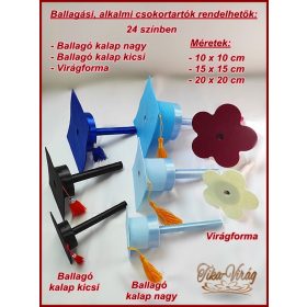 Ballagási és alkalmi csokortartók