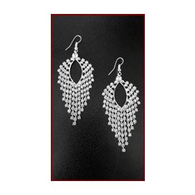 Strasszos Fülbevalók